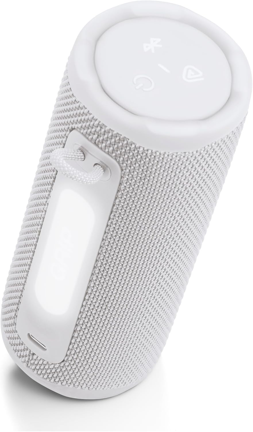JBL Grip - Compact Bluetooth Speaker with Bold JBL Pro Sound and Ambient Light, up to 14 Hours of Playtime, Water, Dust and Drop-Proof (IP68), & Multi-Speaker Connection with Auracast™ (White)