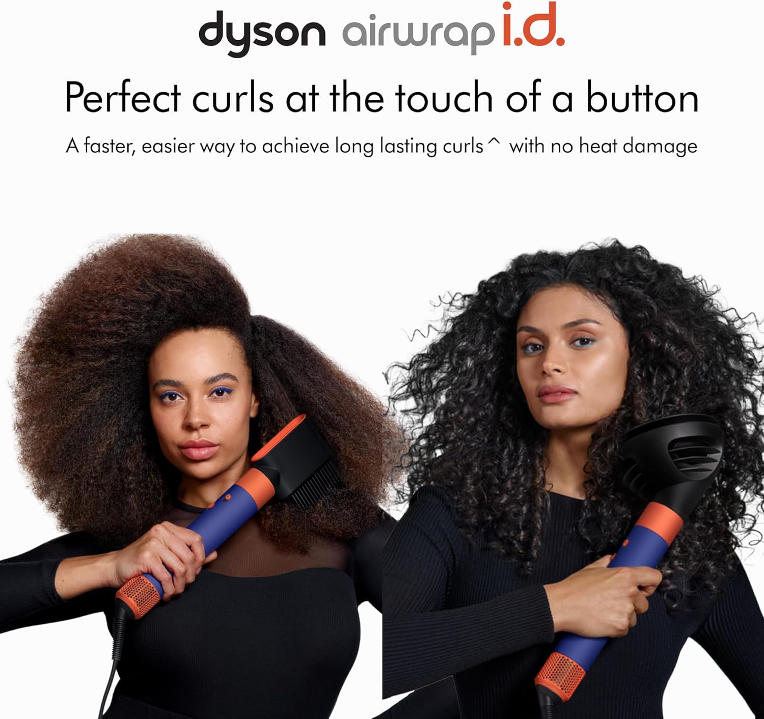 Dyson Airwrap I.D. Multi-Styler And Dryer Curly+Coily In Vinca Blue And Topaz - International Version