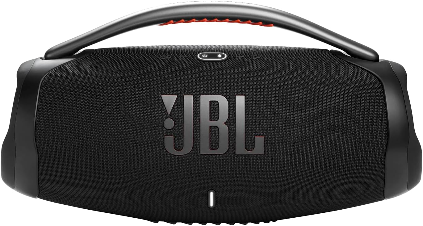 JBL Boombox 3 Bluetooth Speaker - Black, JBLBOOMBOX3BLKAM, JBLBOOMBOX3BLKUK