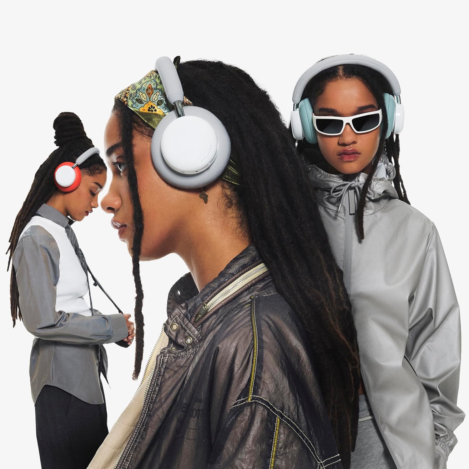 CMF by Nothing,Headphone Pro A11300010 50Hrcall time, ANC 4 Mic, B175, Light Grey