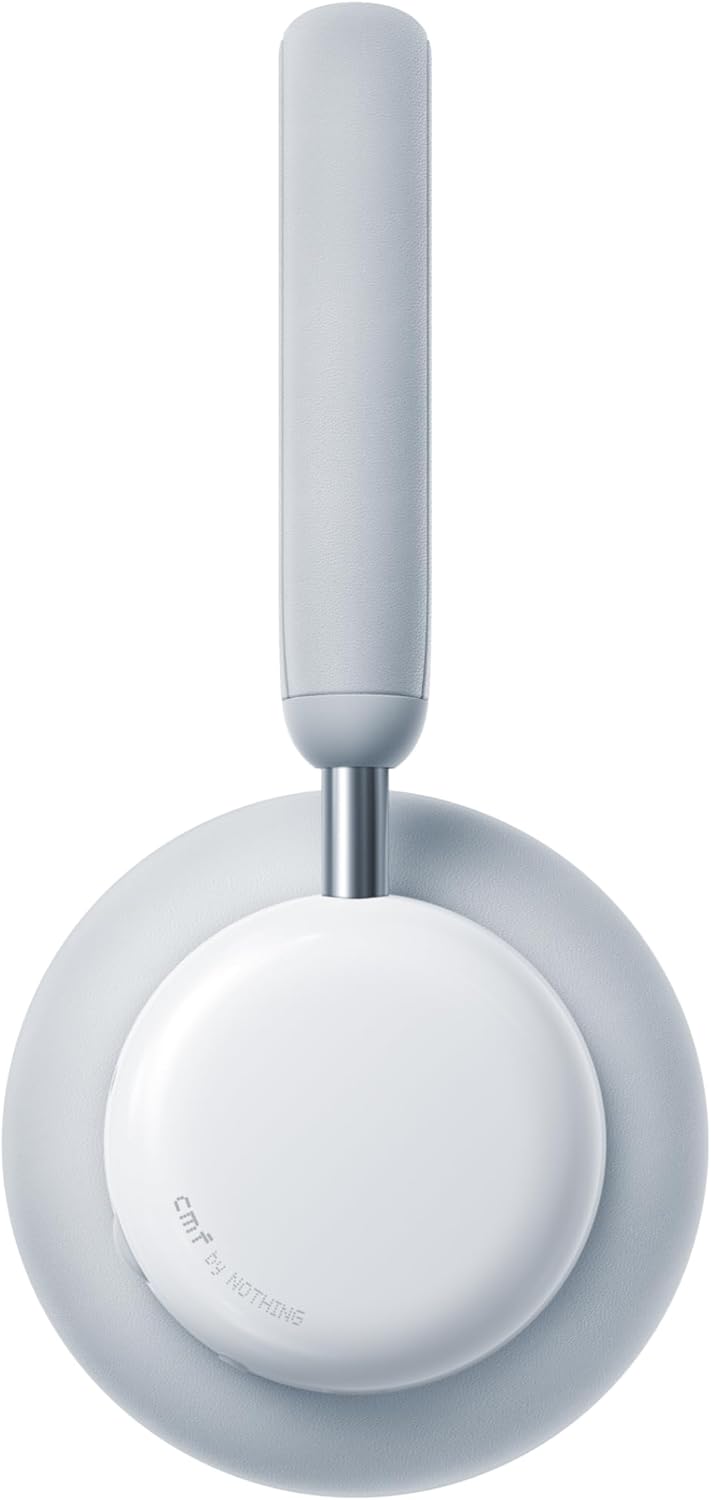 CMF by Nothing,Headphone Pro A11300010 50Hrcall time, ANC 4 Mic, B175, Light Grey