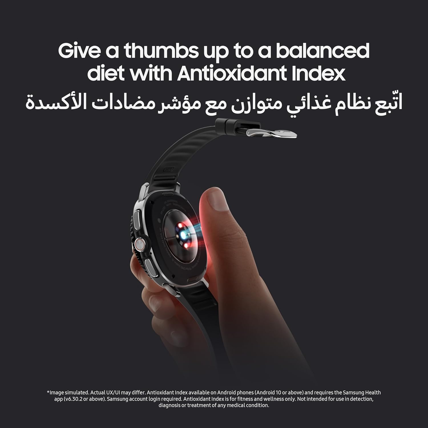 Samsung Galaxy Watch8 Classic Black, Bluetooth, 46mm Smartwatch, Cushion Design, Rotating Bezel, Quick Button, 3nm Processor, Sleep Coaching, Running Coach (UAE Version)