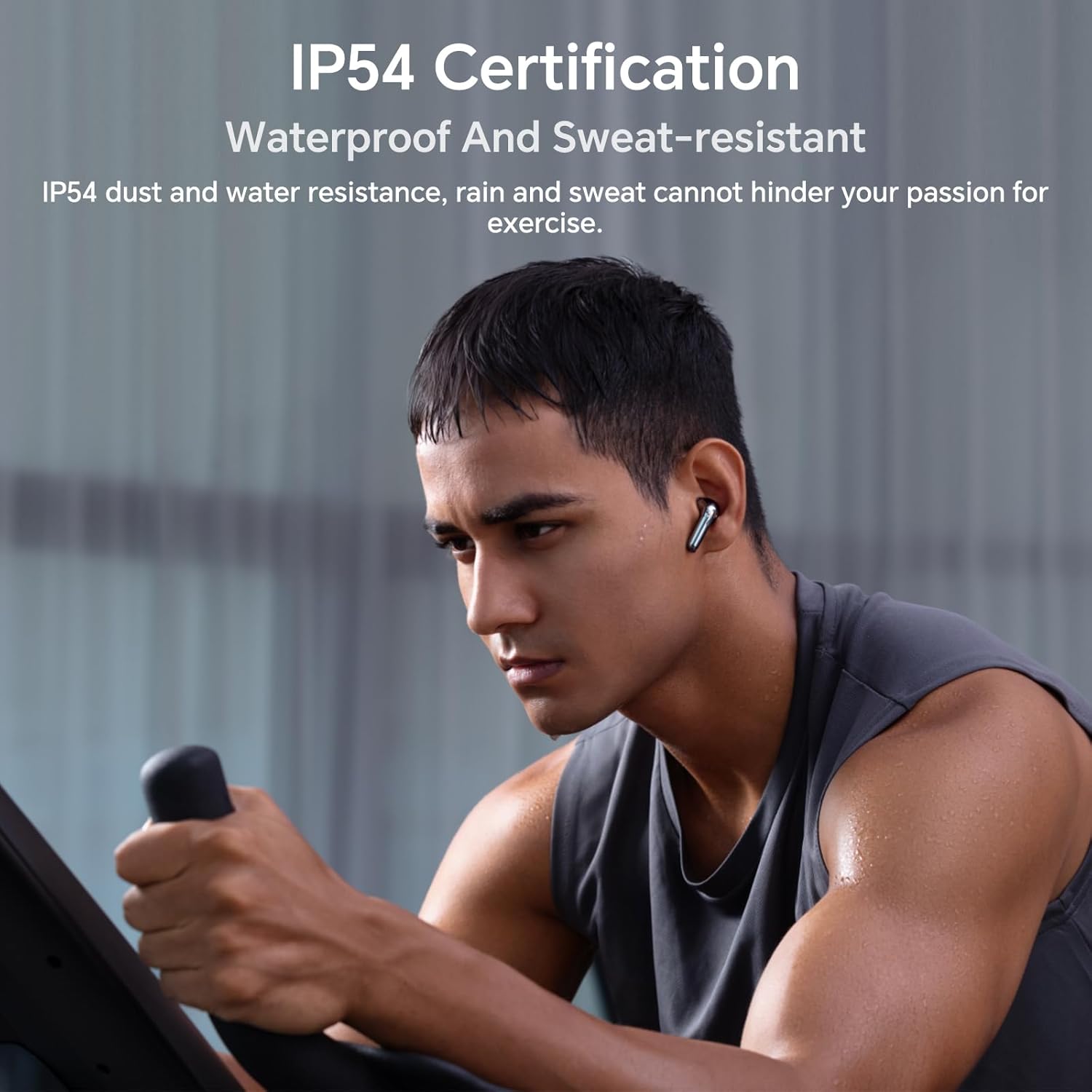 Honor Choice Earbuds S7, Tri-mic AI Call Noise Cancelling Headphones, 36 Hours Bluetooth Headphones, Bluetooth 5.3 Headphones with Microphone, IP54 Wireless Headphones in Ear, White