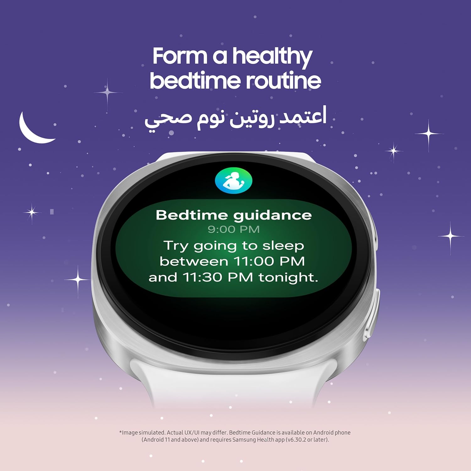Samsung Galaxy Watch8 Graphite, Bluetooth, 44mm Smartwatch, Everyday Health Coach, Cushion Design, Dynamic Lug System, 3nm Processor, Sleep Coaching, Running Coach (UAE Version)