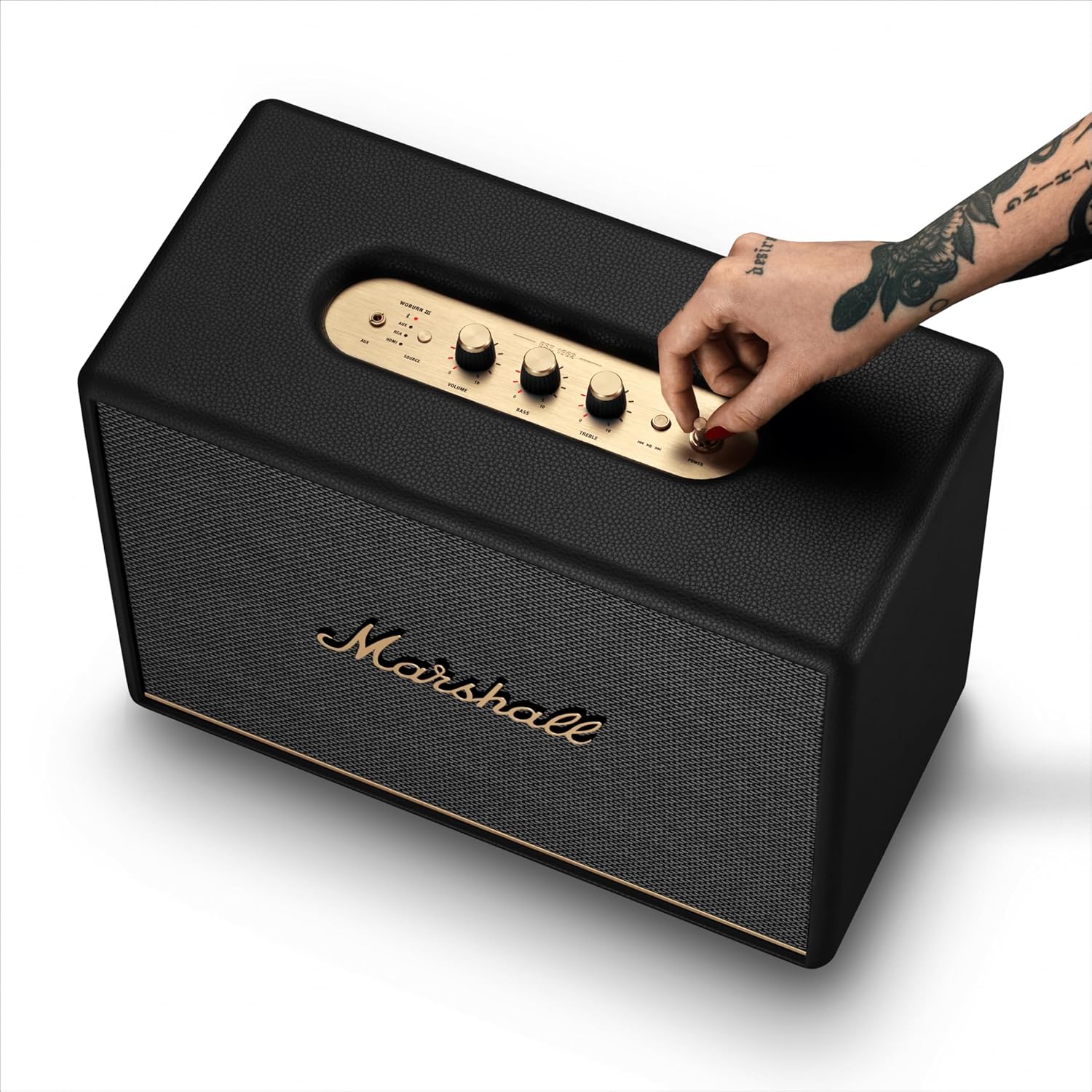 Marshall Woburn III Bluetooth Speaker, Wireless - Black (UK)