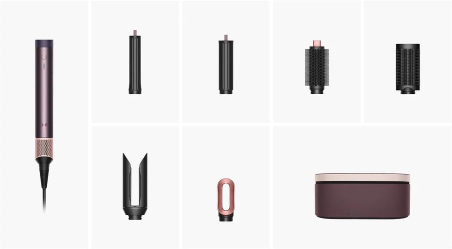 Dyson Airwrap Co-anda2x Multi-Styler (Straight + Wavy) and Dryer - Jasper Plum - International Version