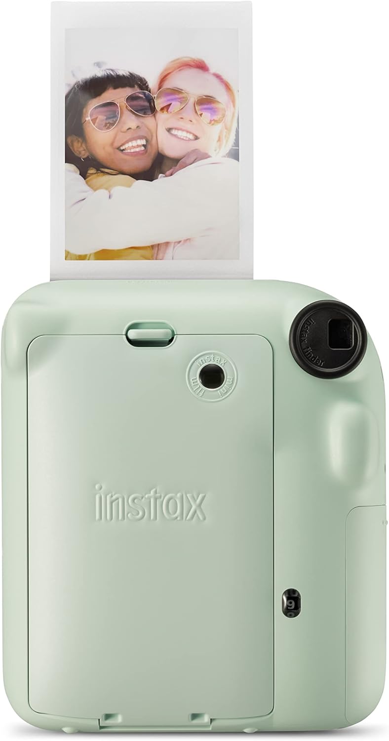 Fujifilm INSTAX MINI 12 Instant Print Camera, MINT GREEN