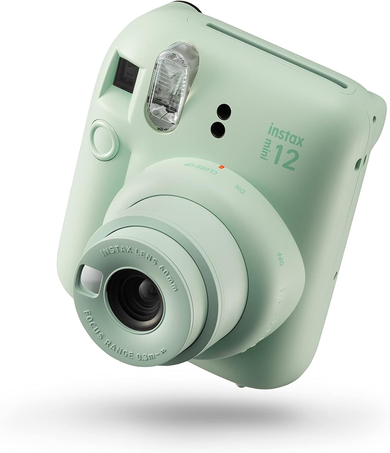 Fujifilm INSTAX MINI 12 Instant Print Camera, MINT GREEN