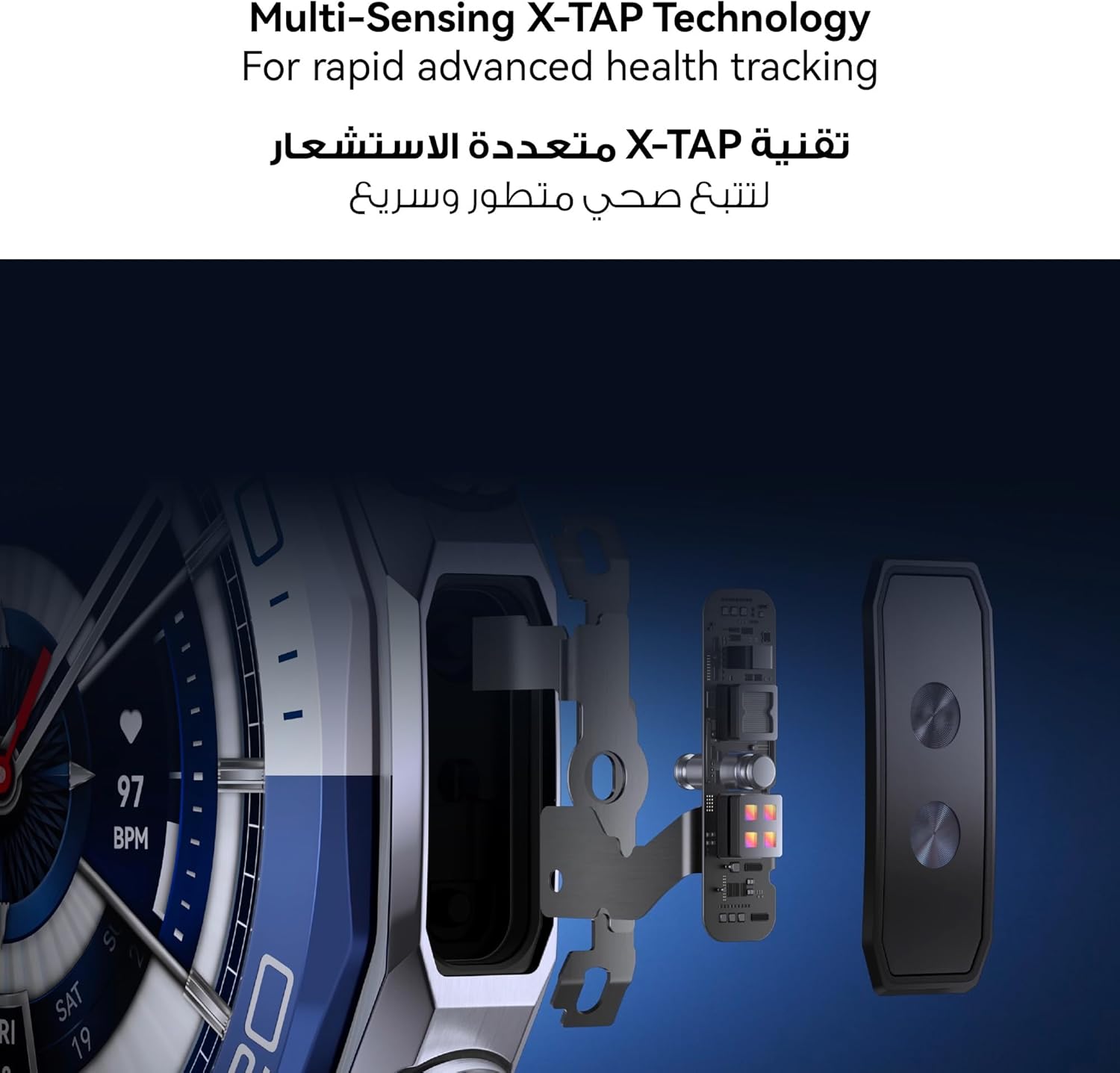 HUAWEI WATCH Ultimate 2 Smart Watch, Zirconium-based Liquid Metal case, 150-Meter Diving Watch, Sonar-based Underwater Communication, Accurate Health Monitor, eSIM cellular calling, Black