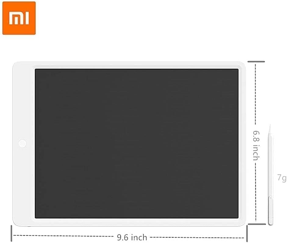 ECVV xiaomi mi lcd writing tablet board, electronic blackboard handwriting pad magnetic doodle graphics board 13.5 inch for kids and adults at home school & office