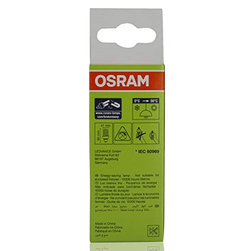 Osram Cool Daylight Led Bulb, White, Oesmtwist/8W/D/M/S