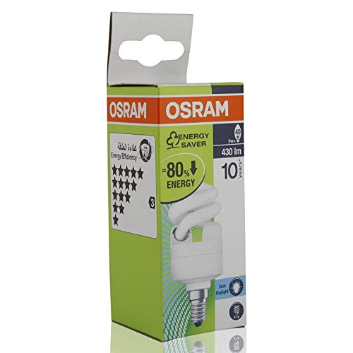 Osram Cool Daylight Led Bulb, White, Oesmtwist/8W/D/M/S