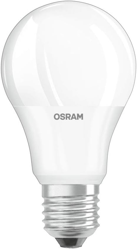 Osram Led Value Classic A Screw Base E27, Frosted (Replace 75W) 10W, Day Light/6500K - 1055 Lm