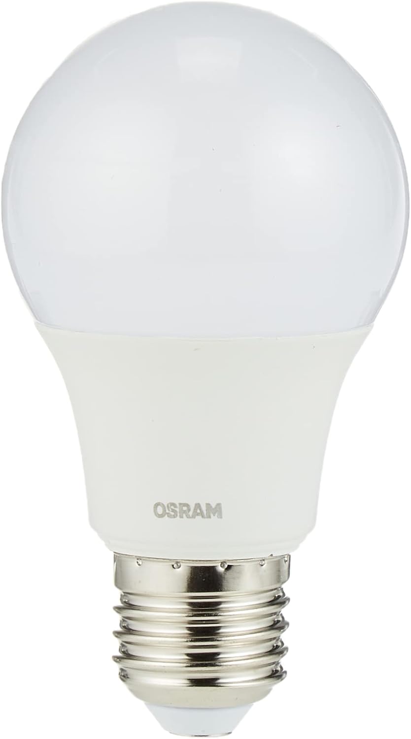 Osram Led Value Classic A Screw Base E27, Frosted (Replace 75W) 10W, Day Light/6500K - 1055 Lm