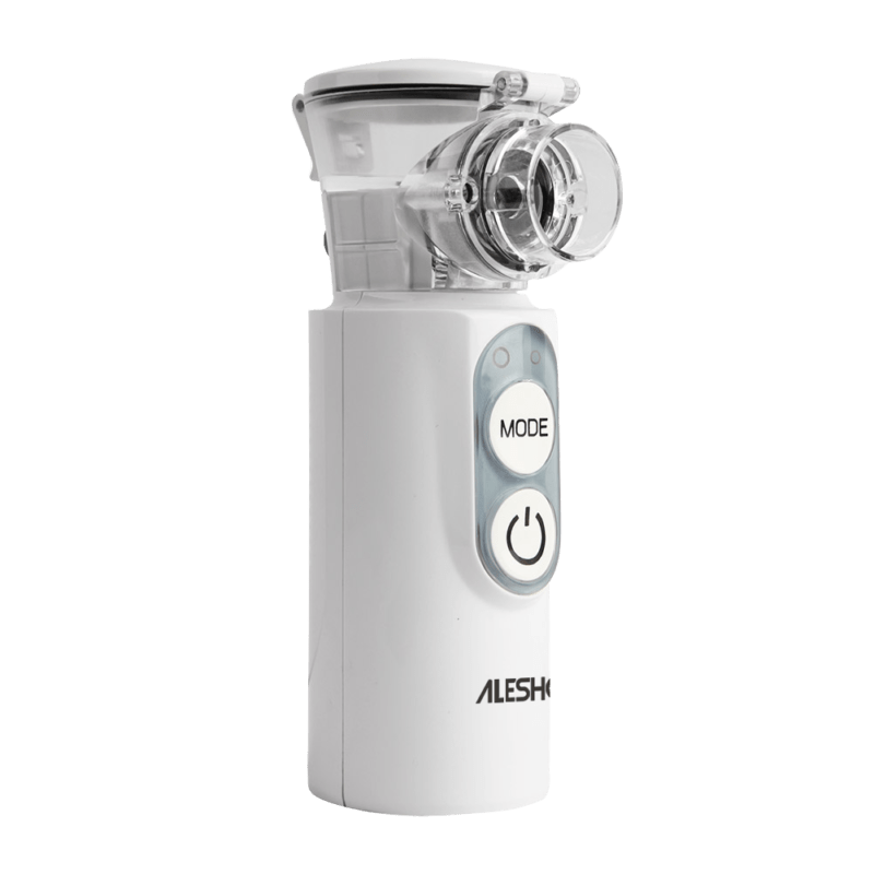 Aleshon Ultrasonic Travel Mini Mesh Nebulizer for Adults and Children