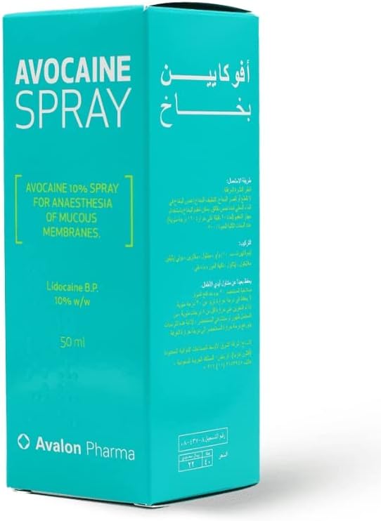 Avocaine 10% Spray Solution 50ml