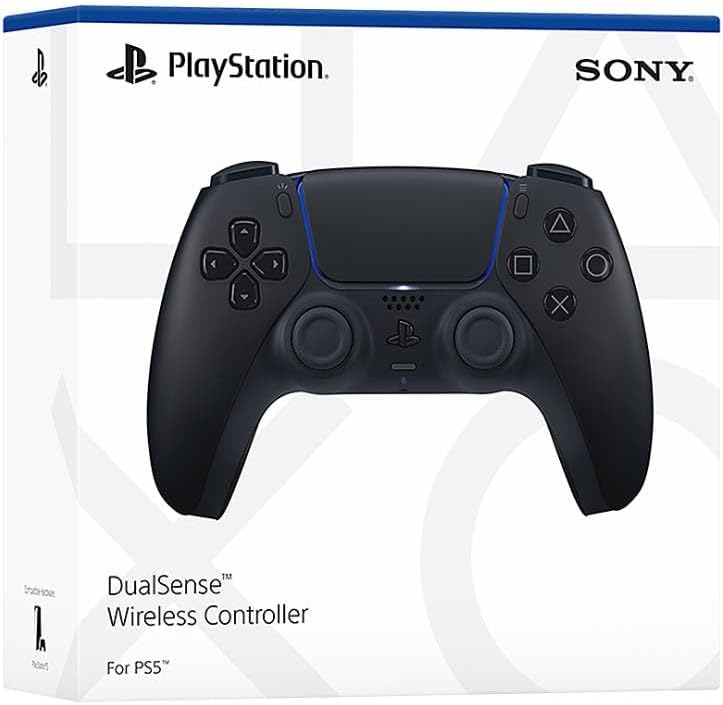 Sony DualSense Wireless Controller, Midnight Black - International Version [video game]