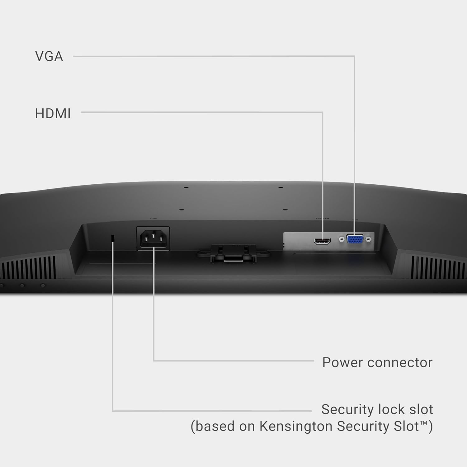 Dell 24 Monitor - SE2425HM, Full HD (1920x1080), 100Hz, IPS, 5ms, VESA (100x100mm), HDMI, VGA, 3 Year Warranty, Black