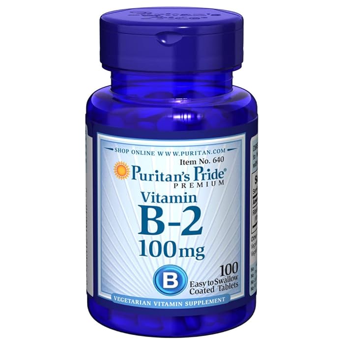 Puritans Pride B -2 100Mg Tab 100S