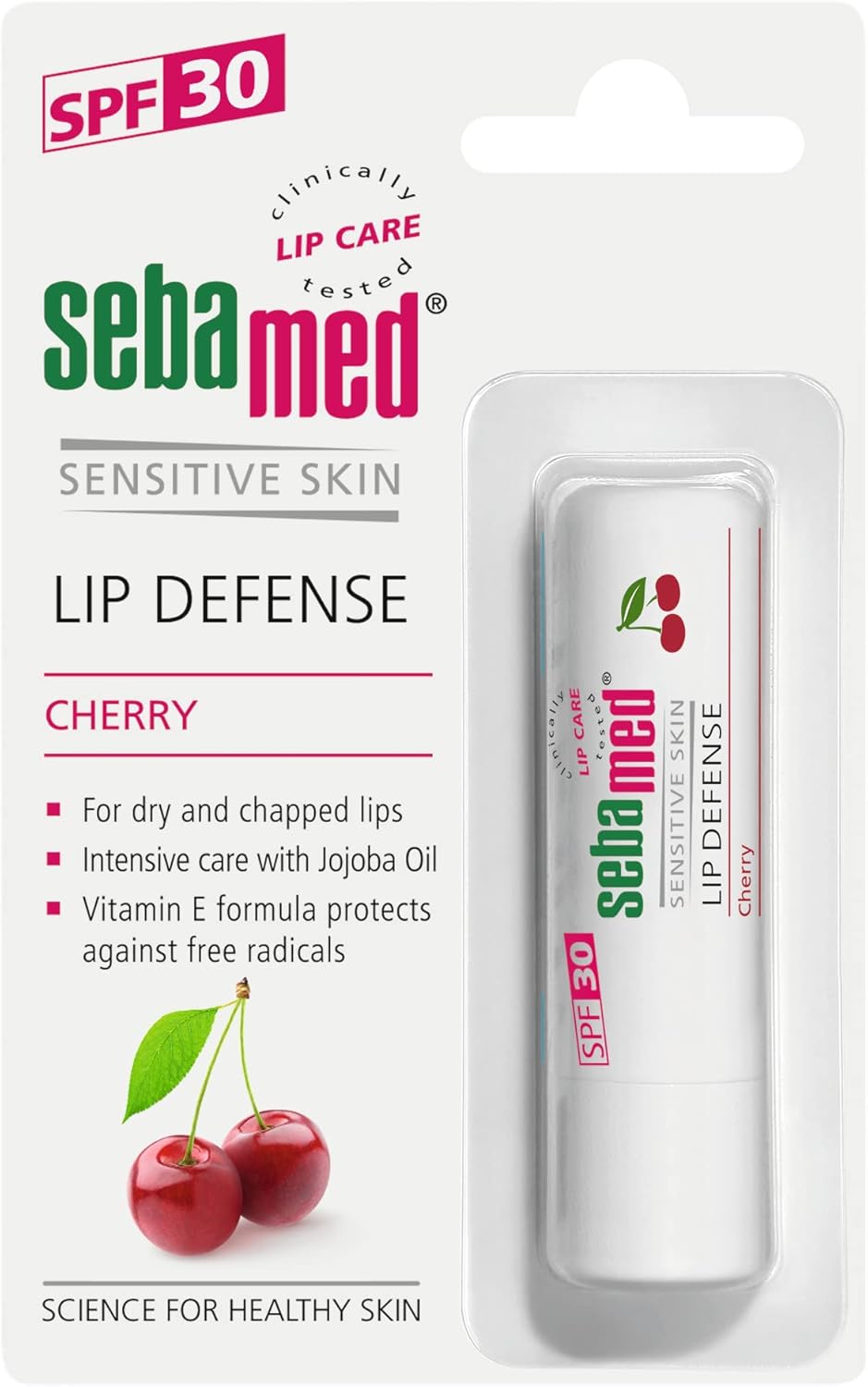 SEBAMED LIP DEFENSE CHERRY 4.8GM