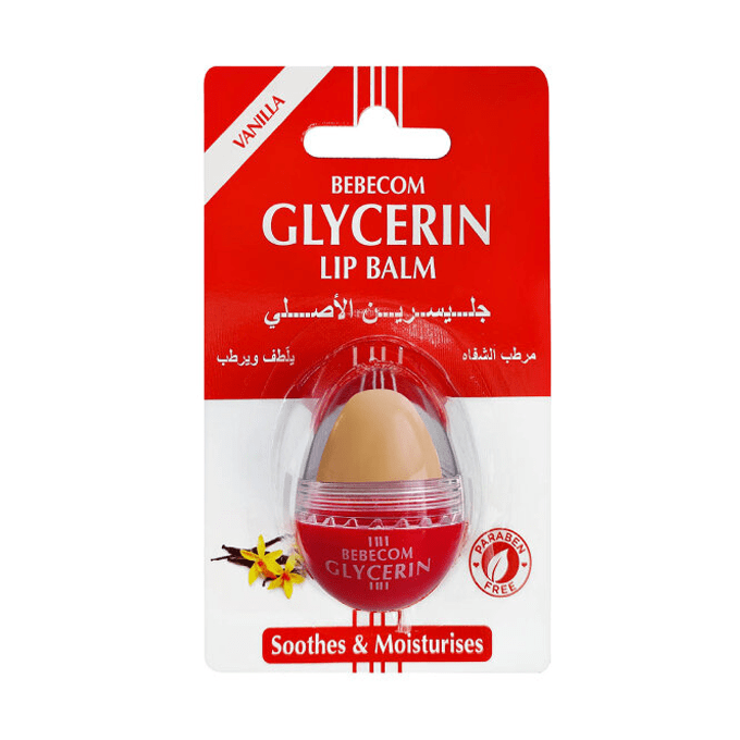 Soothes & Moisturises Glycerin Lip Balm Vanilla 10g