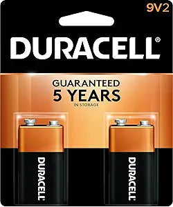 Duracell Copperhead 9V Batteries 2Nos