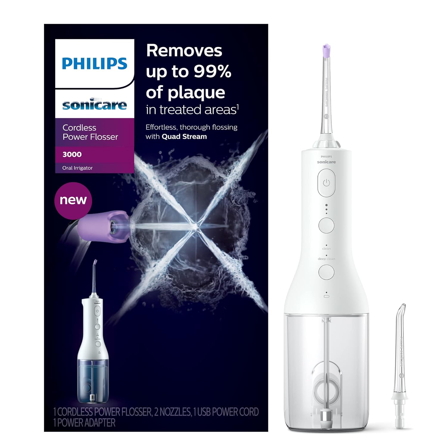 Philips Sonicare Cordless Power Flosser White (3806/31)