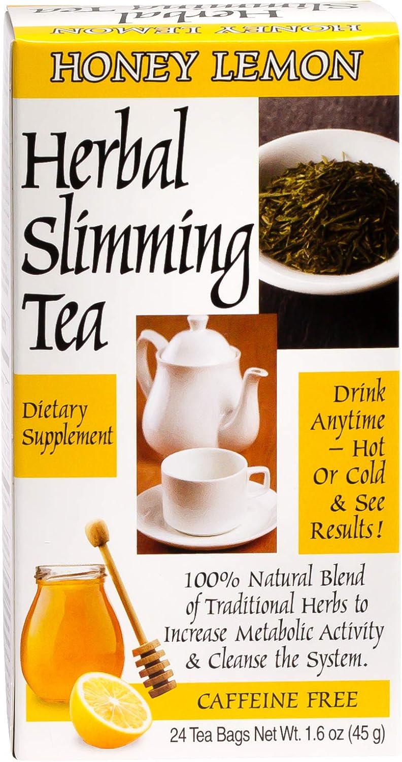 Vitamins Herbal Slimming Tea - Honey Lemon 24 Bags