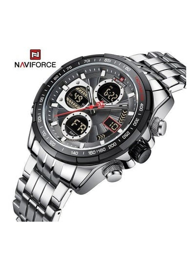 NAVIFORCE 9197 Top Brand Luxury Stainless Steel Casual Men Watch