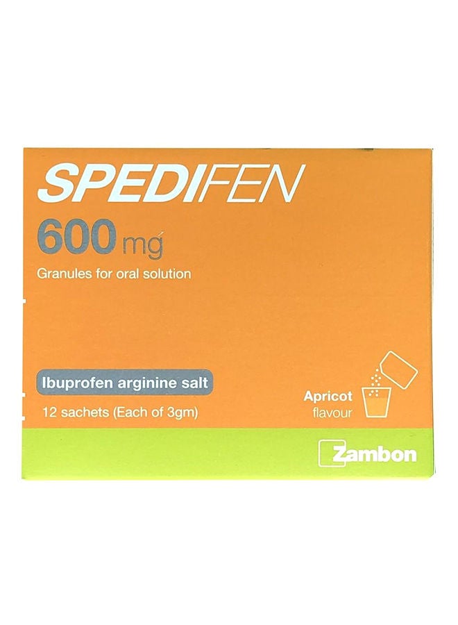 Spedifen 600Mg Sachets 12S