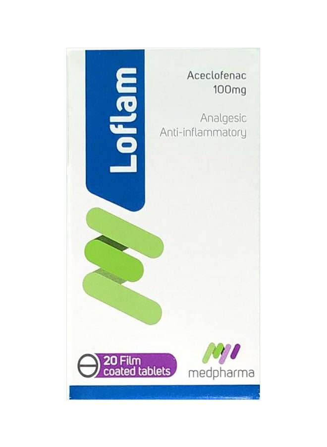 Loflam 100Mg Tab 20'S