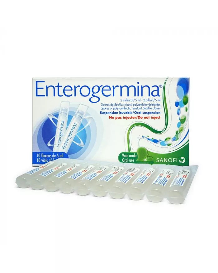Enterogermina Susp 5Ml (10 Vials)