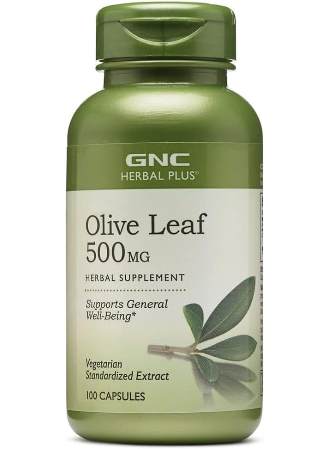 Herbal Plus Olive Leaf 500 Mg