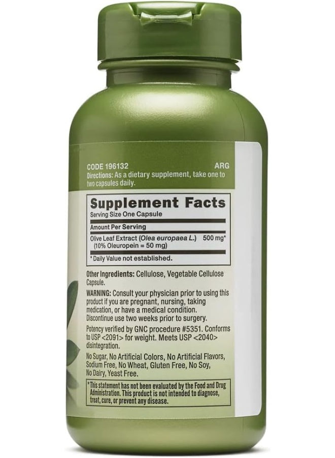 Herbal Plus Olive Leaf 500 Mg