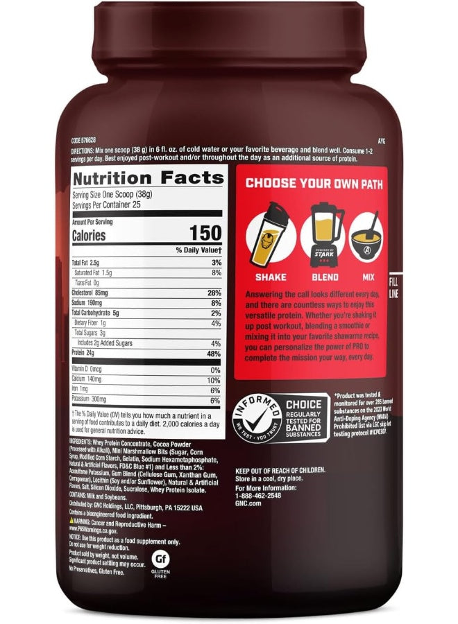 Pro Performance 100% Whey Marvel: High-Flying S'Mores 25 Servings