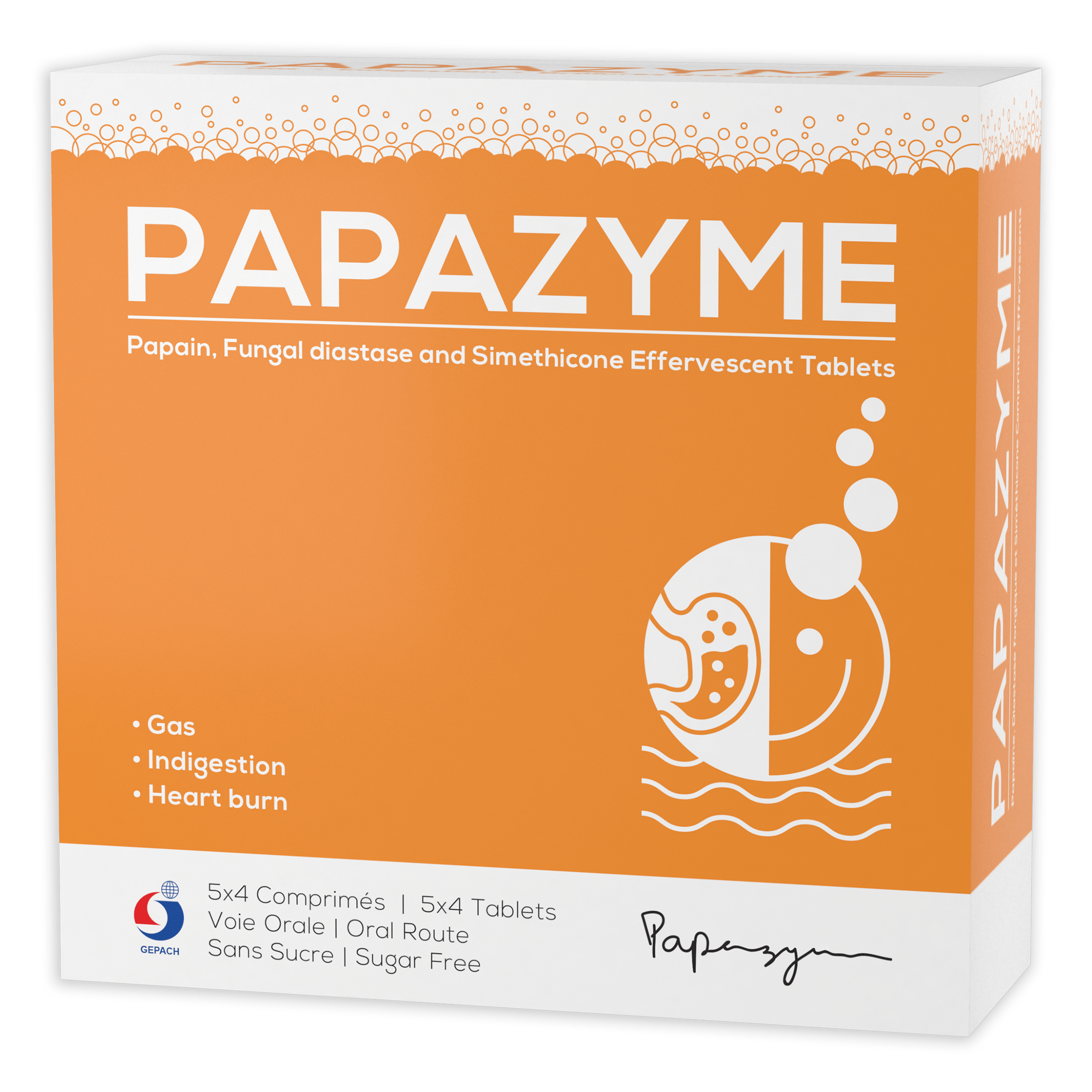 أقراص بابازيمي فوار 20 قرصًا