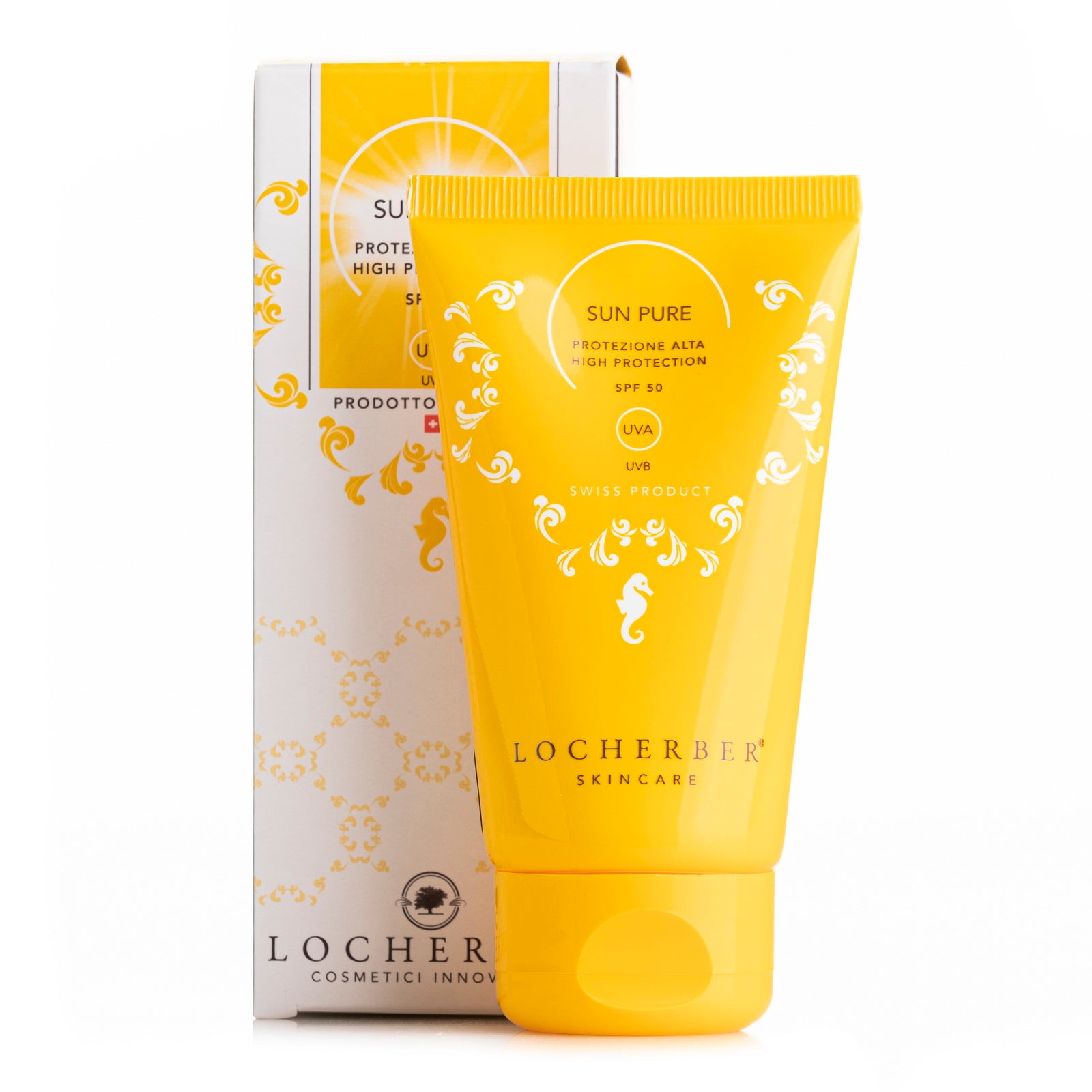 لوشيربر كريم الوقاية من الشمس بمعامل حماية 50 75 مل