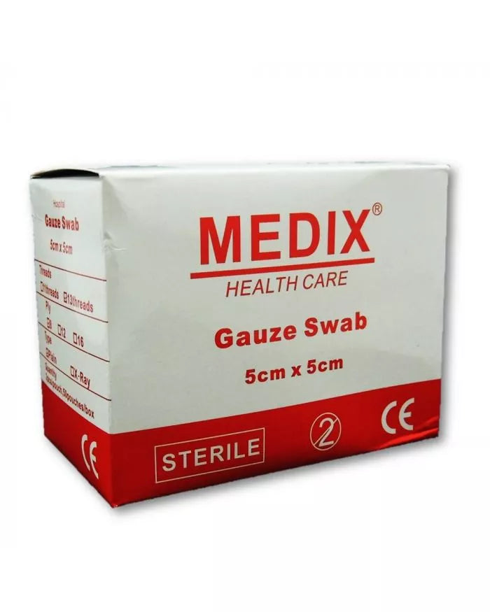 Medix Gauze Swab 5Cm X 5Cm 50S