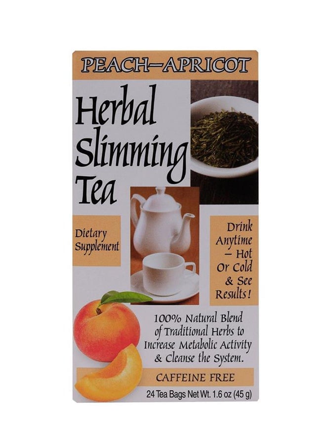 Vitamins Herbal Slimming Tea - Peach-Apricot 24Bags