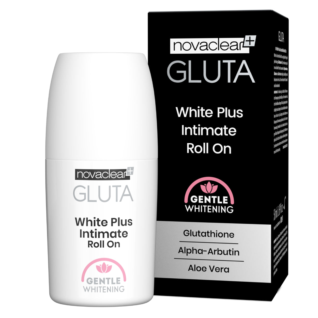 Novaclear Gluta White Plus Intimate Roll On 50Ml