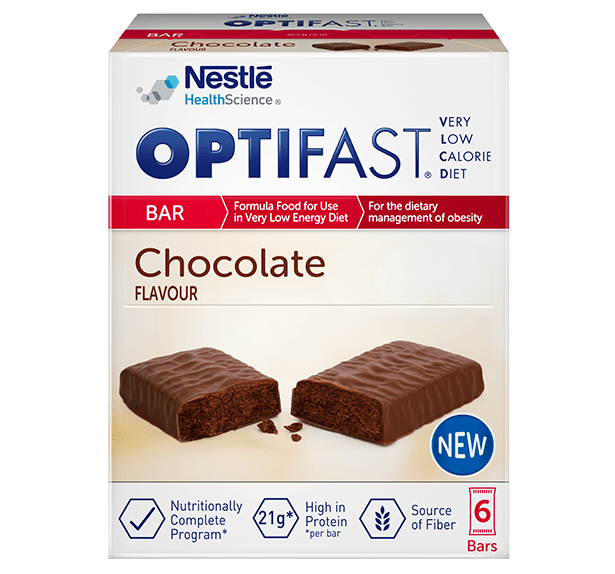 نستله أوبتيفاست VLCD قالب شوكو 12 (6 × 70 جم)