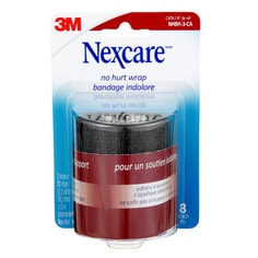 Nexcare No Hurt Wrap 3*2.2 Yds Black