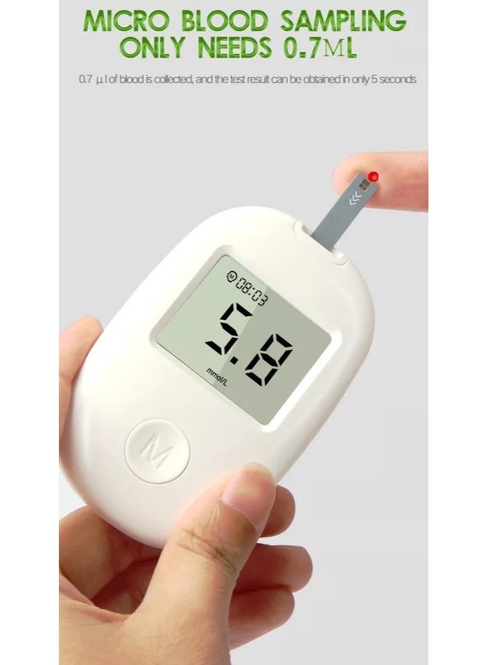 Eworld 50 Blood Glucose Test Strips – Compatible with DS-6 Glucose Met
