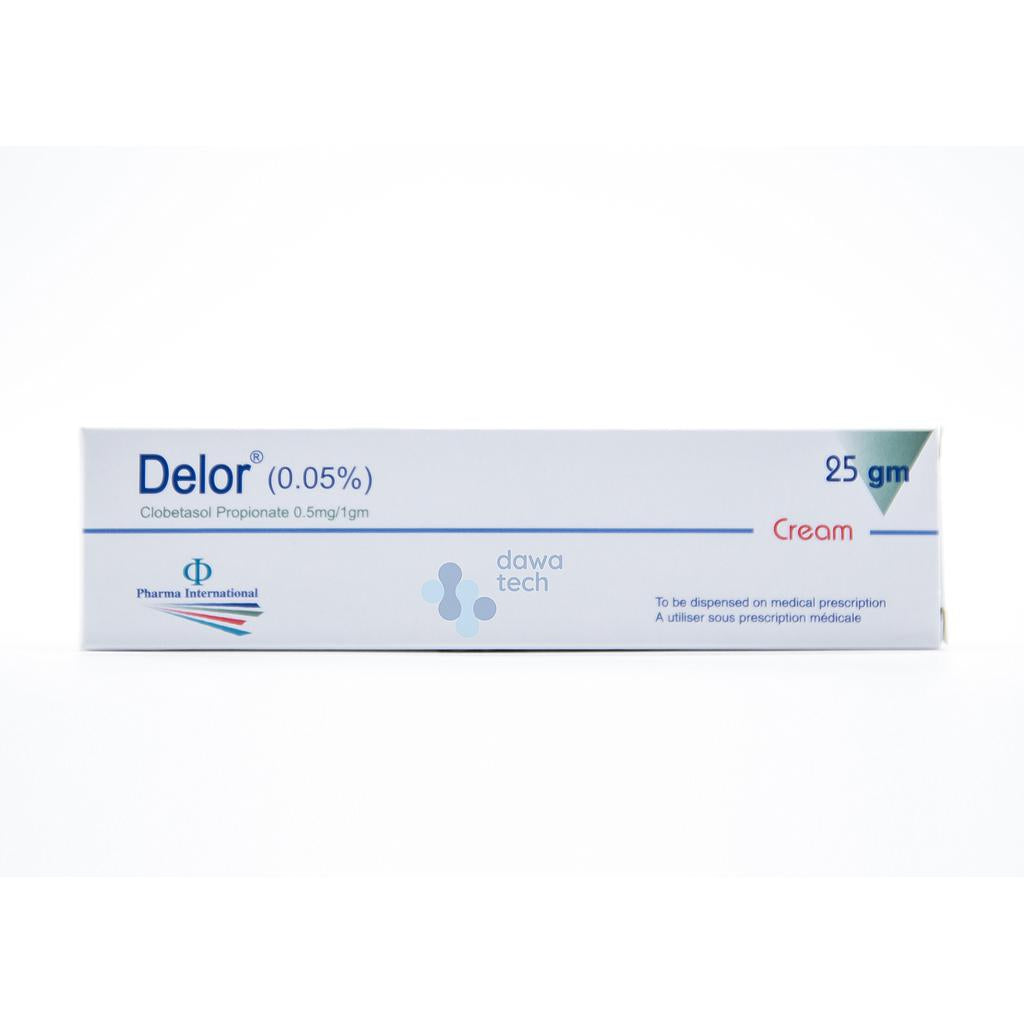 Delor 0.05% Cream 25Gm