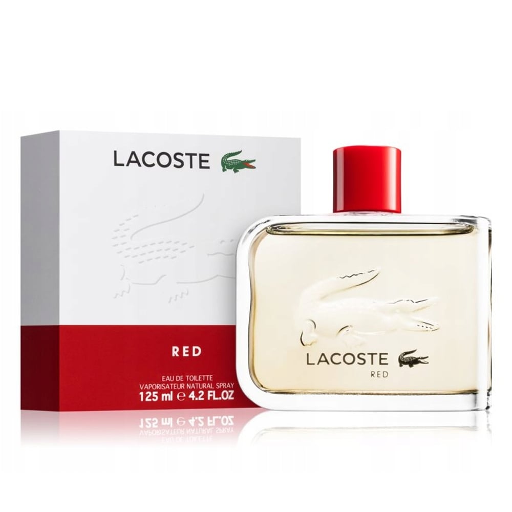 Lacoste Red Pour Homme Eau De Toilette 125Ml