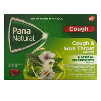 Pana Natural Cough & Sore Throat Lozenges