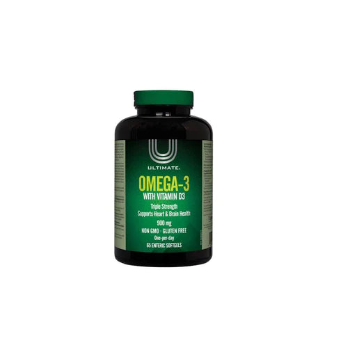 Ultimate Omega-3 900Mg With Vit. D3 Softgels 65S