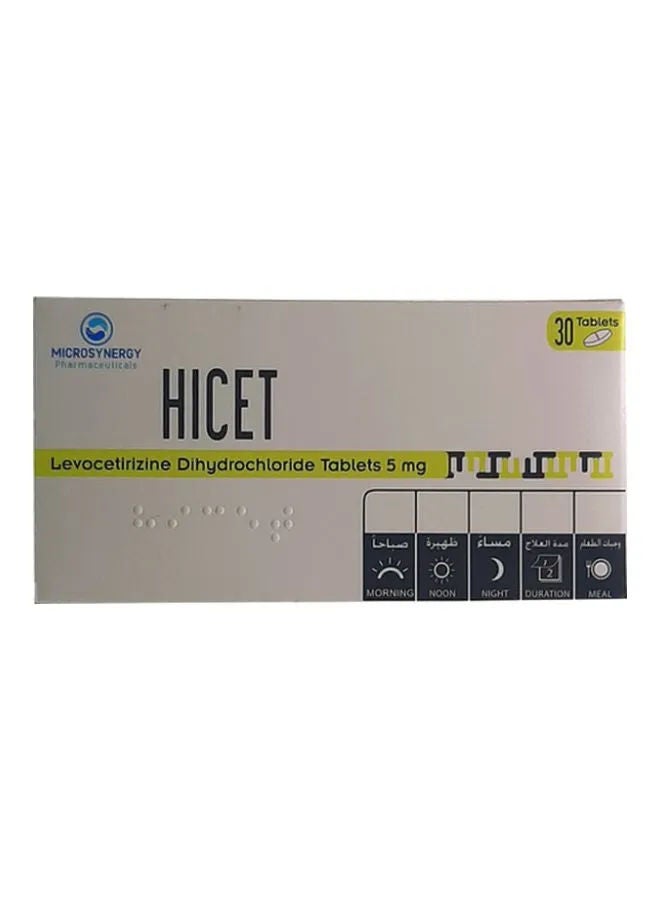Hicet 5Mg Tab 30S