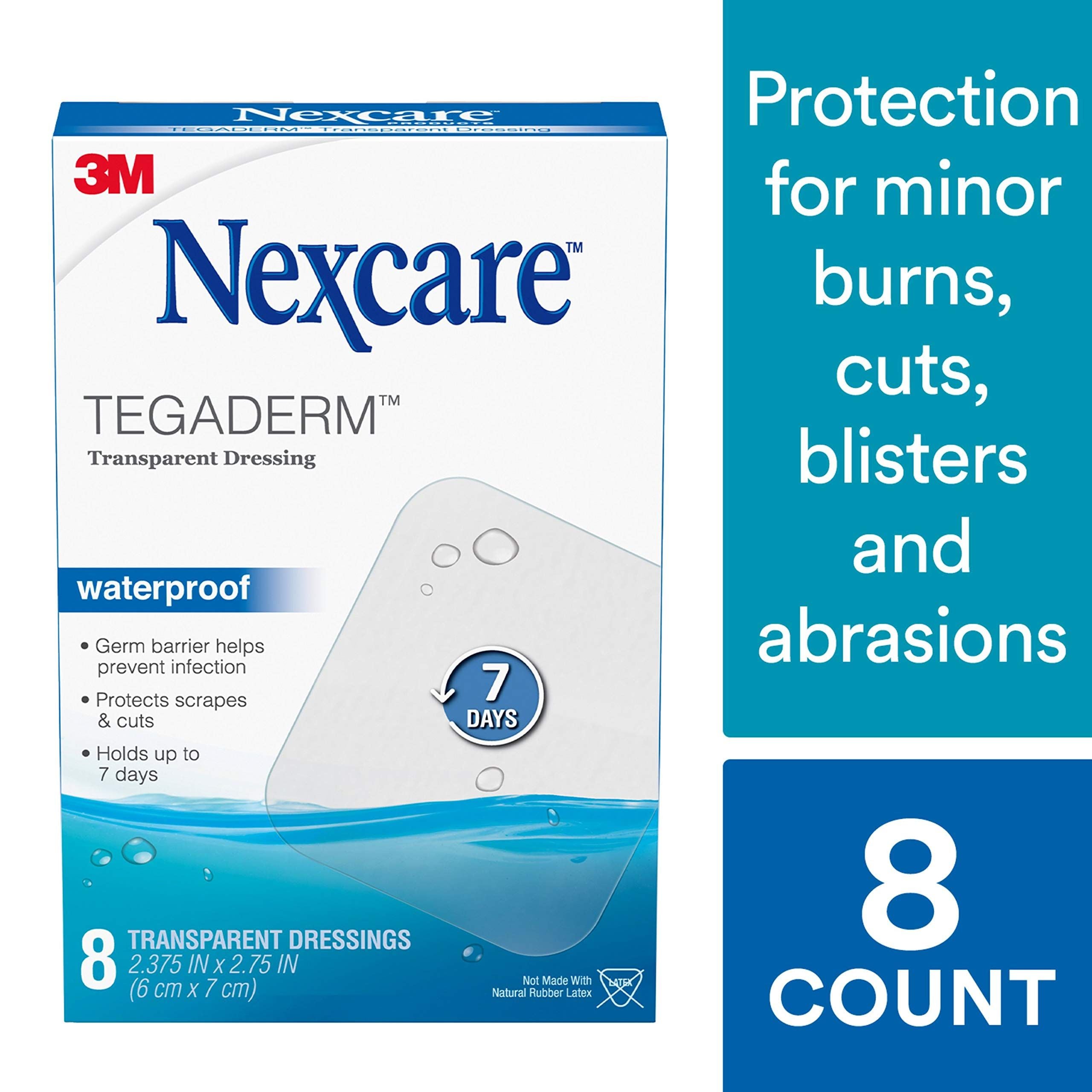 Nexcare Tegaderm Transparent 6X7 8S