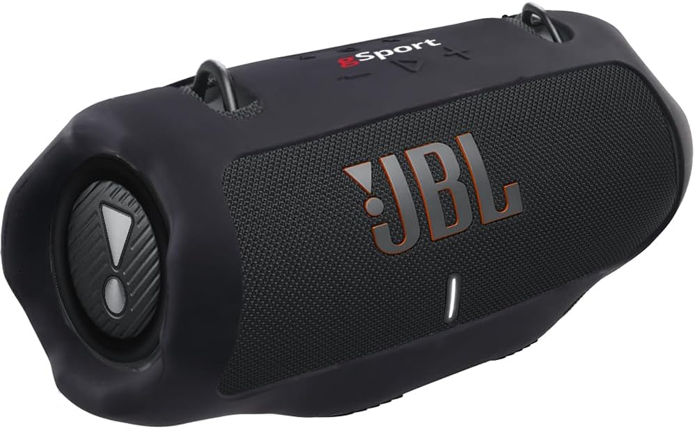 JBL Xtreme 4 Bluetooth Speaker with gSport Silicone Sleeve (Black)